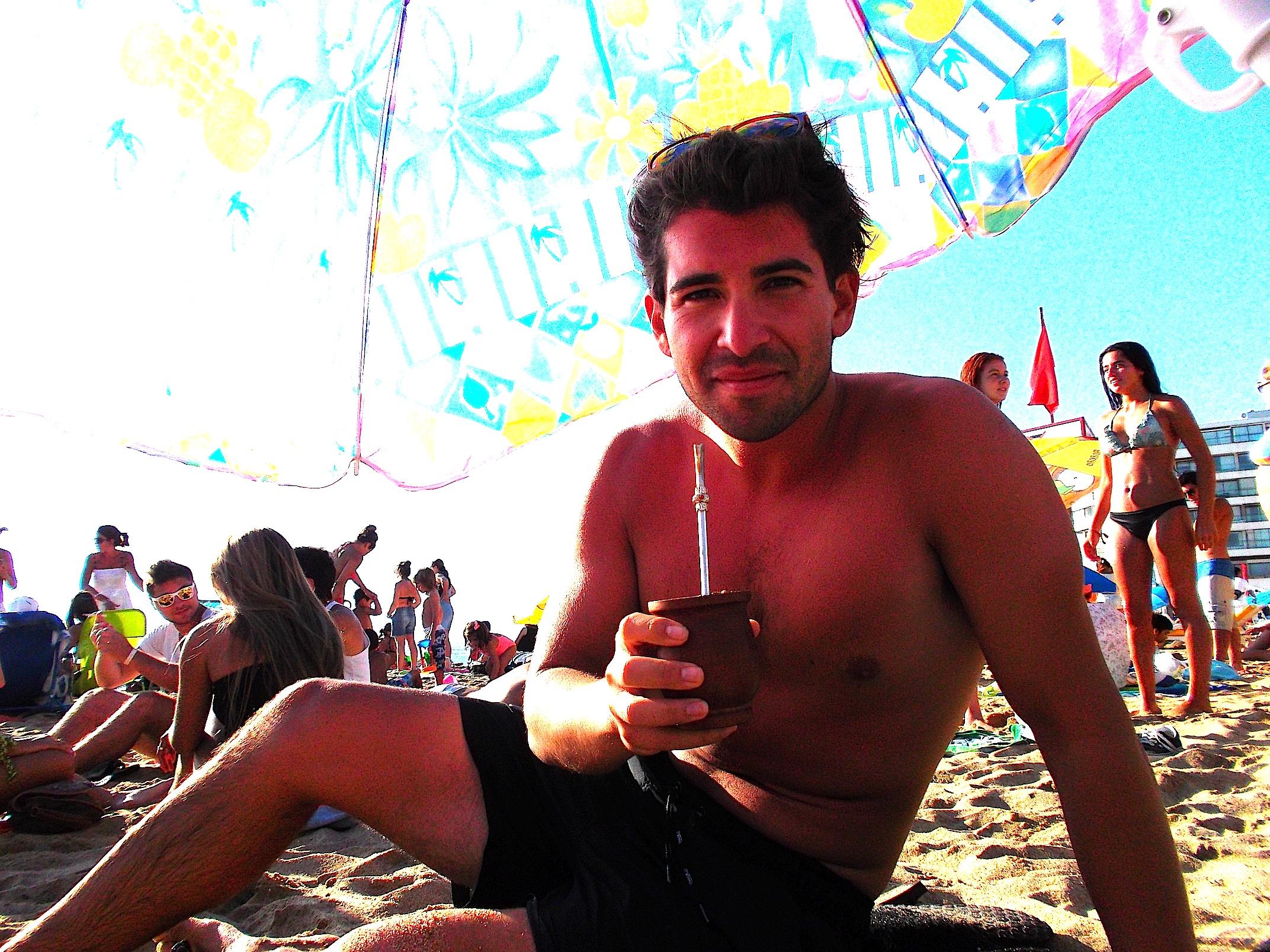 drinking måte like a proper Argentinian