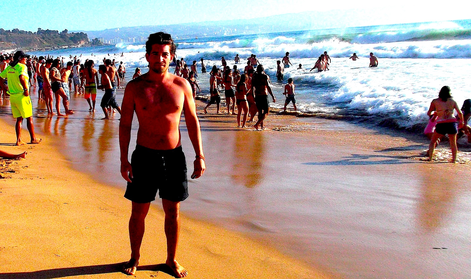bewildered and sunburned